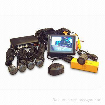 Video Parking Sensor, CCD or CMOS Rear View Camera with Adjustable Viewing Angle of Camera